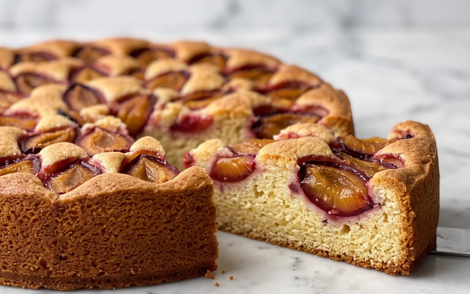 Saftiger Zwetschgendatschi: Omas deutscher Pflaumenkuchen-Rezept