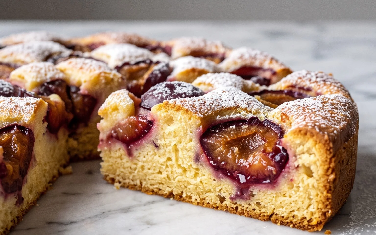 Naďa Konvalinková: Pflaumenkuchen Joghurtteig